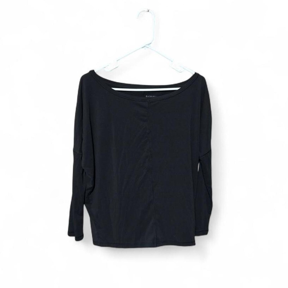 Athleta long sleeve top - black - XSP